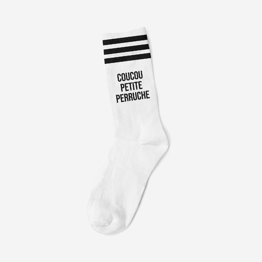 COUCOU PETITE PERRUCHE BLACK - WHITE SOCKS